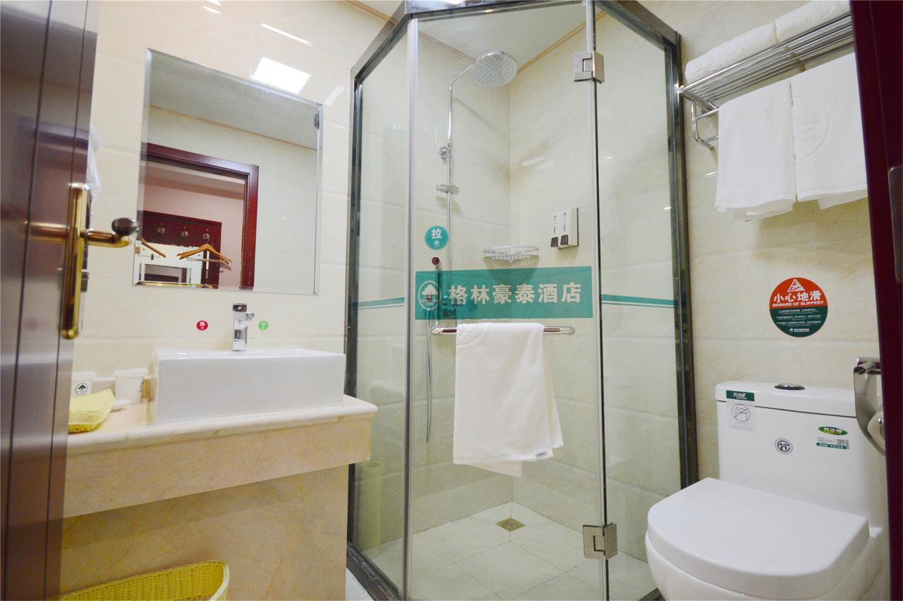 Greentree Inn Jiangsu Wuxi Qingyang Road Express Hotel Exterior foto